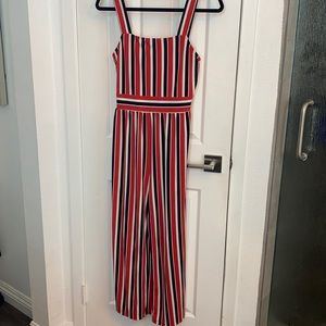 Express Striped Jumpsuit
